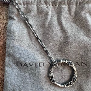 David Yurman Black Diamond Confetti Necklace